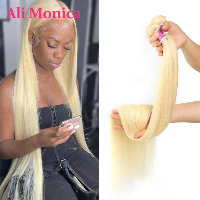 Sewing Lab - ชุดแฟนซี gratis ongkir 8-40นิ้วช่อผมตรงสไตล์บราซิลเลียน613น้ำผึ้ง