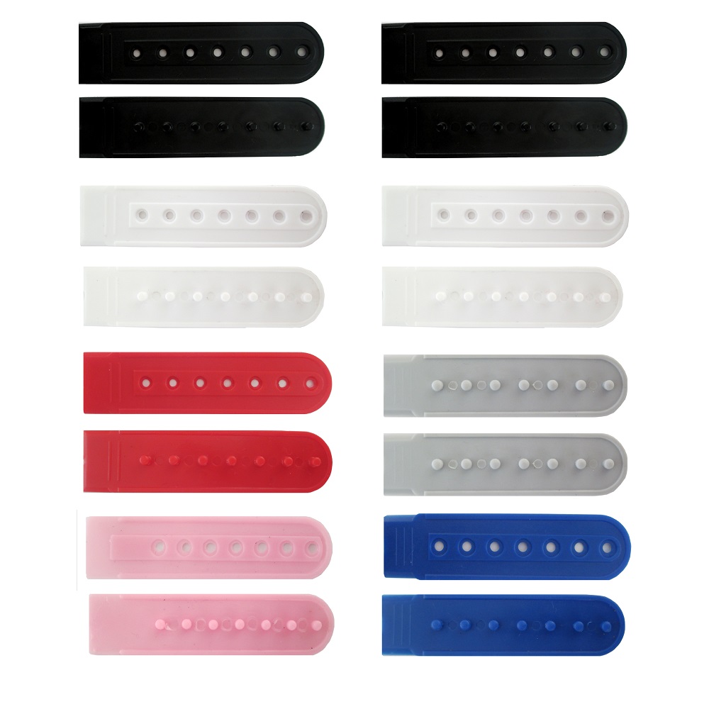Button Hole Cutter - สายรัดเปลี่ยนหมวก Snapback สีสันสดใส 1 คู่ -