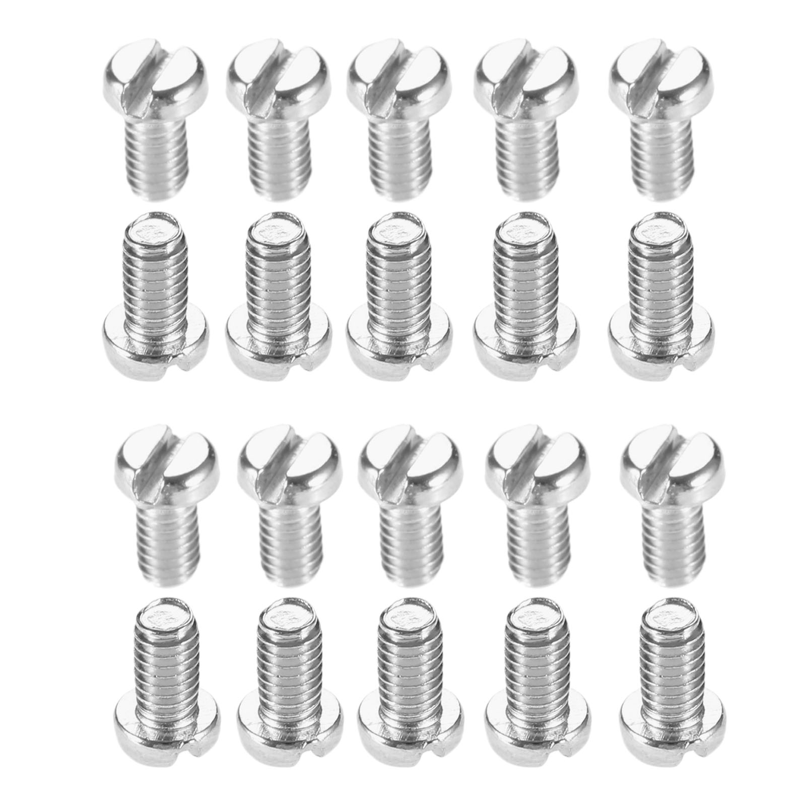 Industrial Textile Sewing Machine - 20Pcs โลหะฟันสกรูสำหรับจักรเย็บผ้าอุตสาหกรรมแผ่นฟันเย็บ-อุปกรณ์เสริม