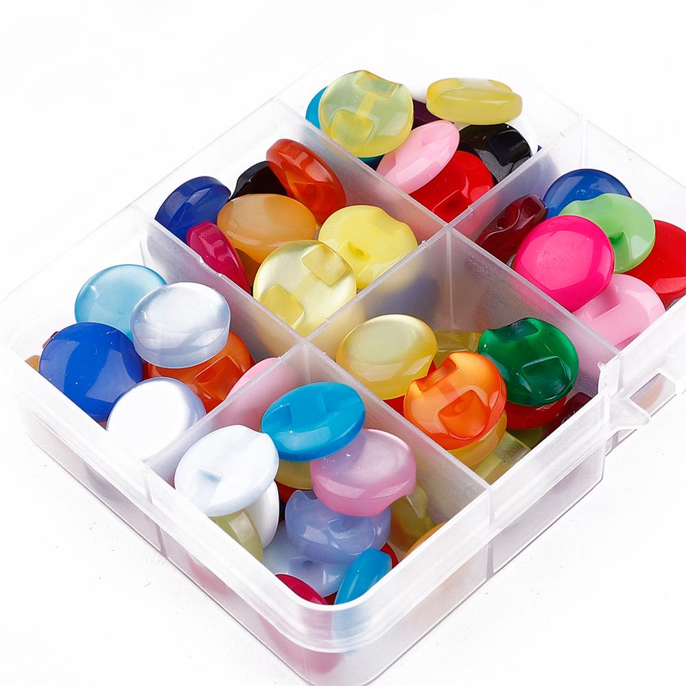 Button Hole Cutter - 20L 12Mm 50Pcsปุ่มเสื้อเสื้อผ้าเด็กCandyสีแมวเรซิ่นปุ่มเย็บScrapbookingหัตถกรรมDIYเสื้อผ้าอุปกรณ์เสริม