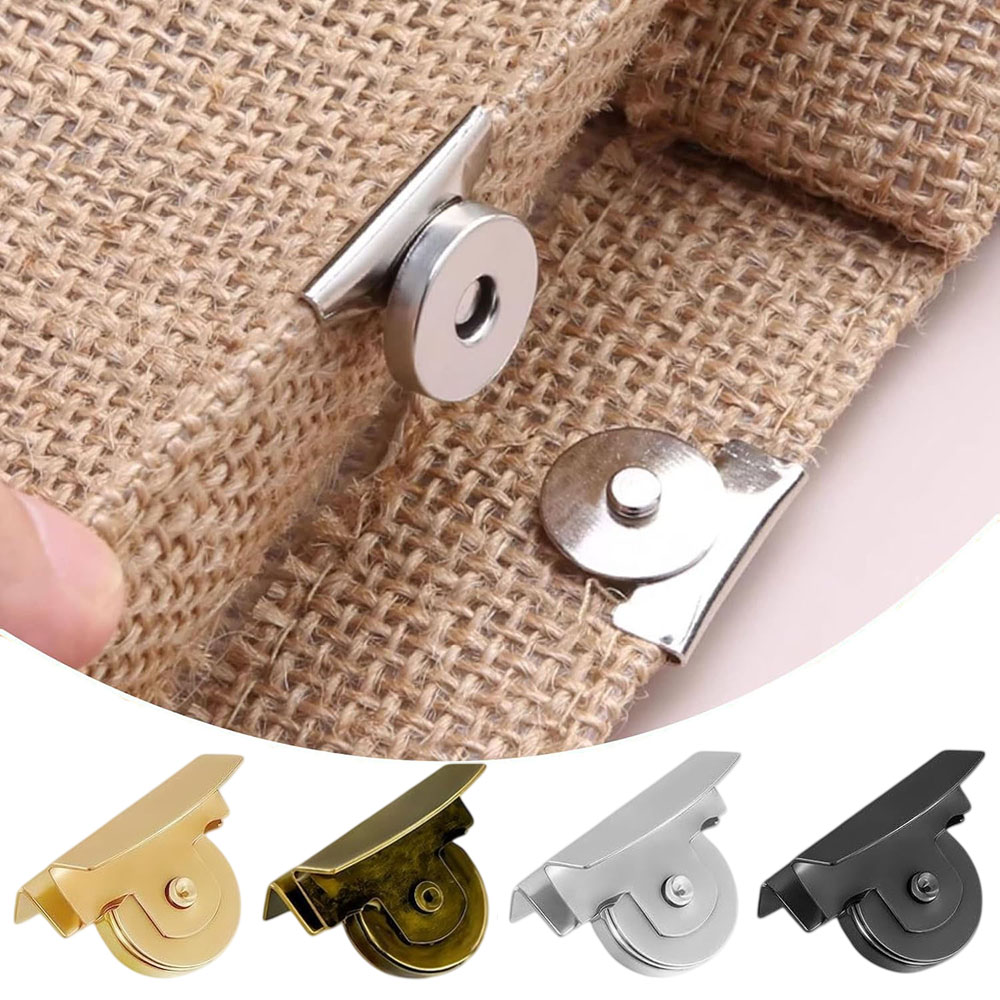 Button Hole Cutter - 12 คู่ 14 มม. กระดุมแม่เหล็ก, ตัวล็อคแม่เหล็กแบบไม่ต้องเย็บ,