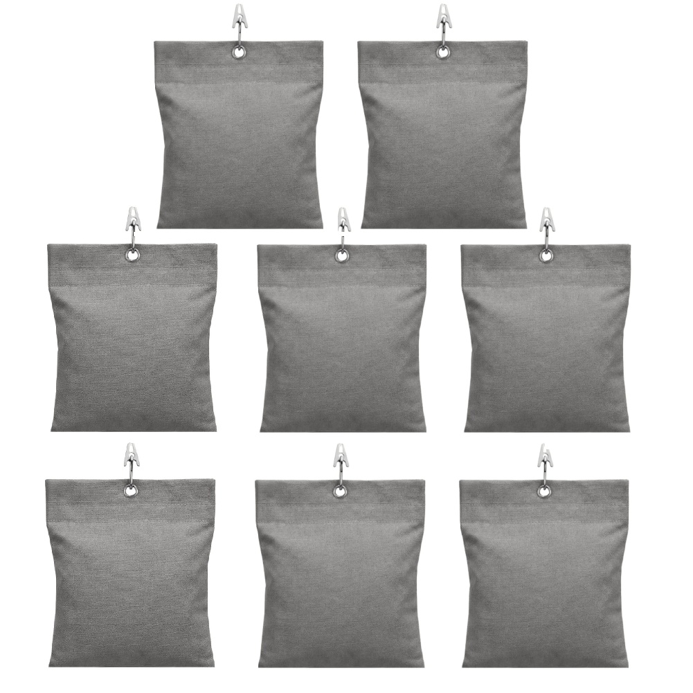 Fabric Weight Set - โซลูชันถ่วงน้ำหนักผ้าม่านกลางแจ้งพร้อมคลิป - 1 ชุดถุงผ้า คลิปโลหะ วัสดุเติม