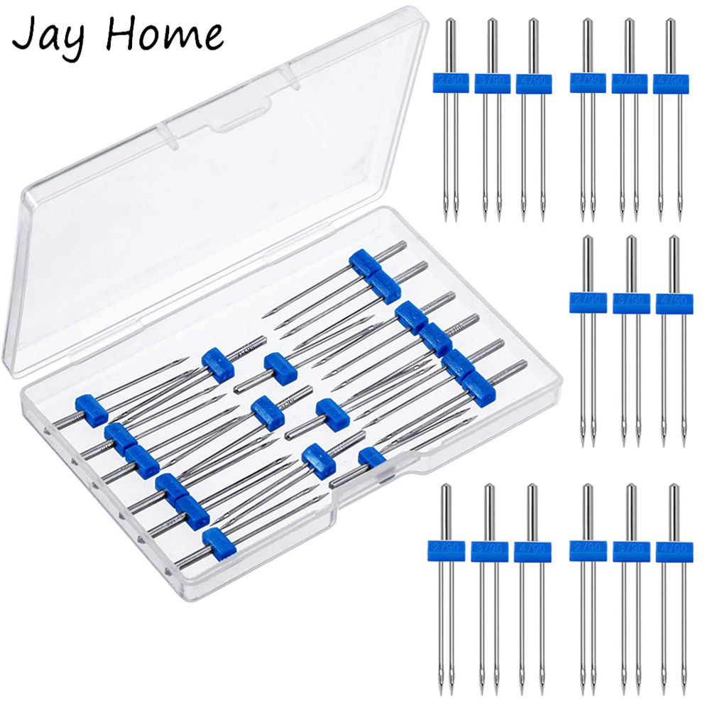 3-9 ชิ้นจักรเย็บผ้าเข็มคู่ขนาด - Twin Needle Stretch บทวิจารณ์และราคา