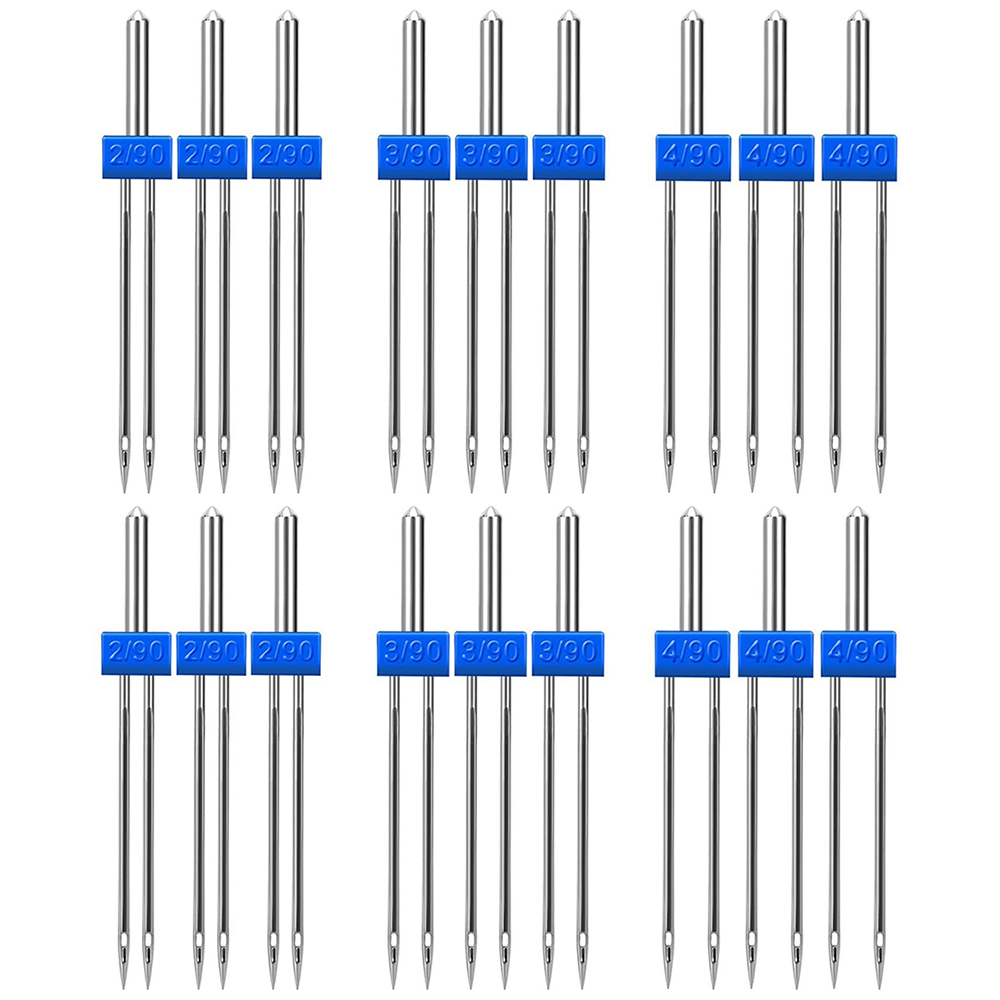 3PCS เย็บเข็มคู่คู่2/90 3/90 4 - Twin Needle Stretch บทวิจารณ์และราคา