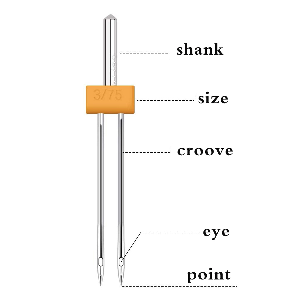 3PCS จักรเย็บผ้าเข็มคู่คู่เข็ม - Twin Needle Stretch บทวิจารณ์และราคา