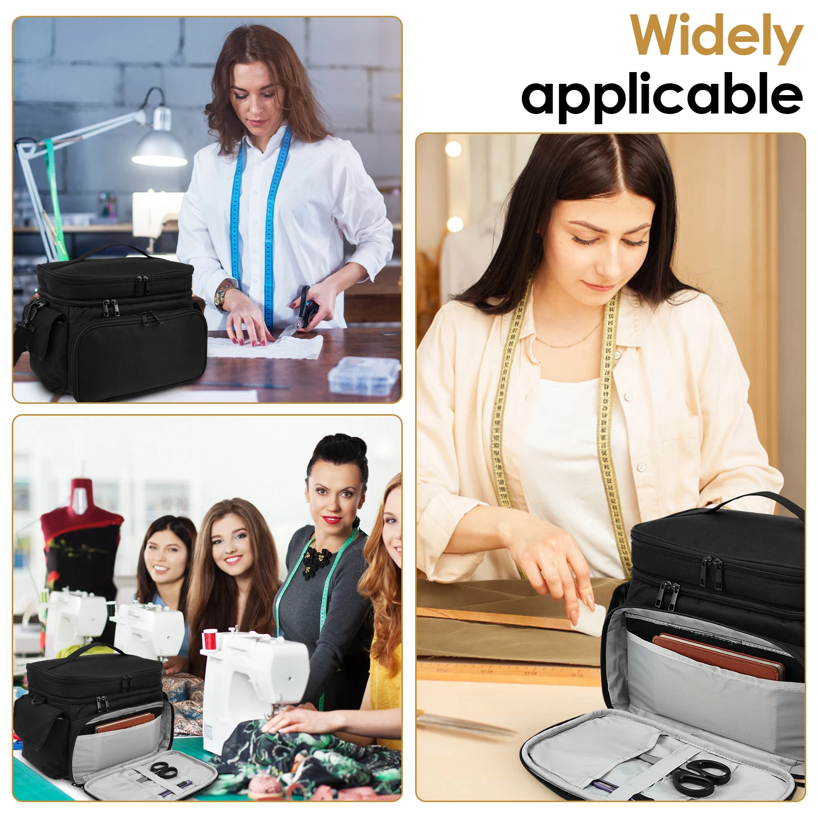 กระเป๋าเย็บผ้าขนาดใหญ่ กระเป๋า - Sewing Tas บทวิจารณ์และราคา