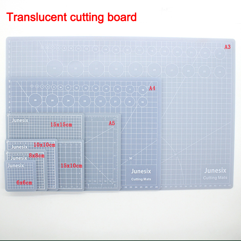 A3/A4/A5 เสื่อตัดโปร่งแสง Pvc  - Cutting Mat Self Heal บทวิจารณ์และราคา