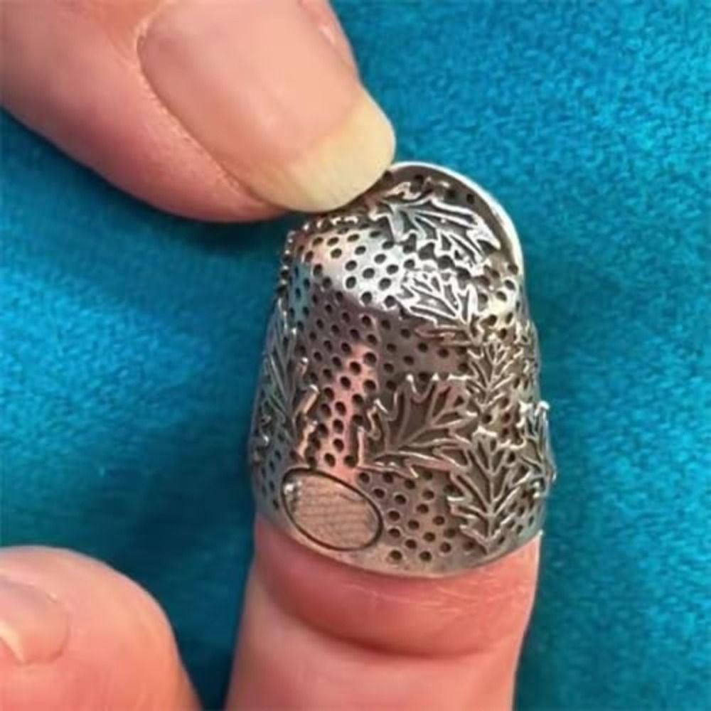 ปลอกนิ้วโลหะคุณภาพสูง ทนทาน ปร - Sewing Thimble Metal บทวิจารณ์และราคา