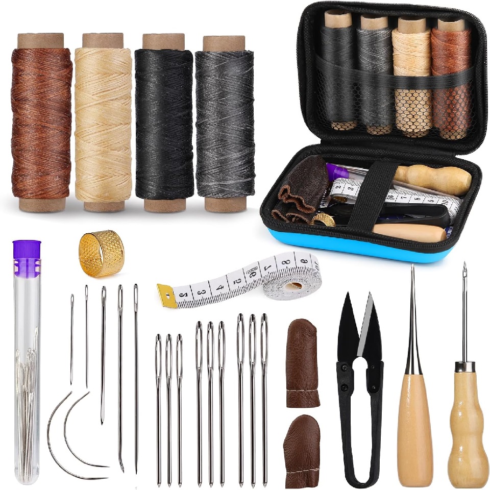 BUDDUR หนังเย็บชุดเครื่องมือด้ - Sewing Tas บทวิจารณ์และราคา