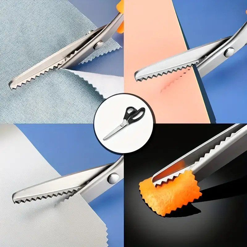 กรรไกรตัดผ้าแบบมืออาชีพ ใบมีดห - Pinking Shear Blade บทวิจารณ์และราคา