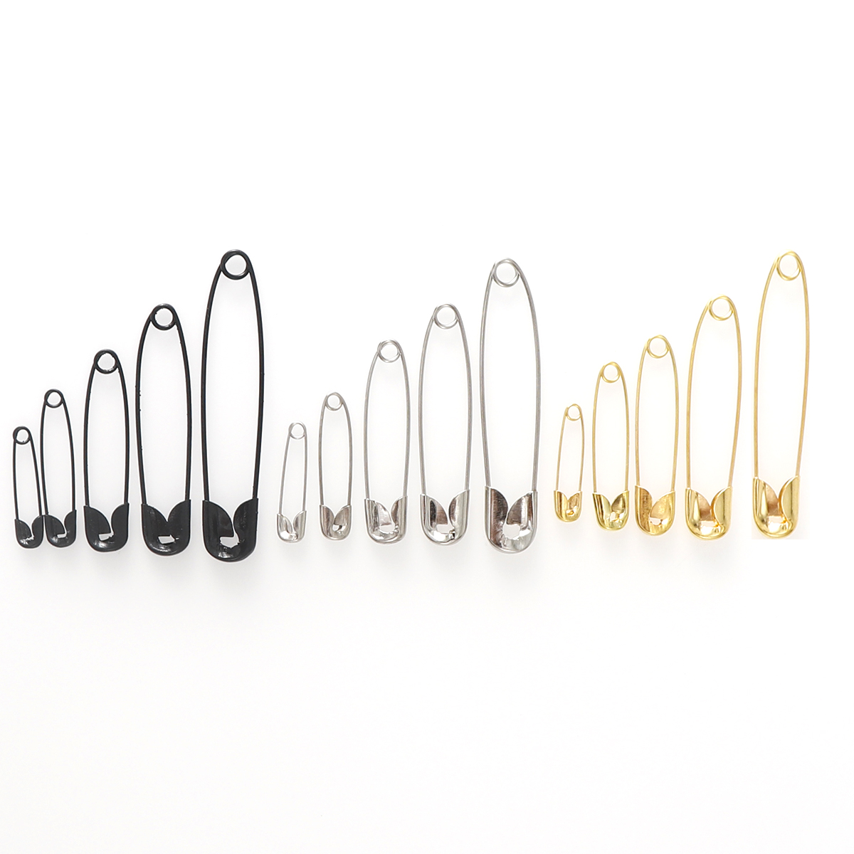 100pcs 22/28/38/45/54mm Silver - Sewing Tas บทวิจารณ์และราคา