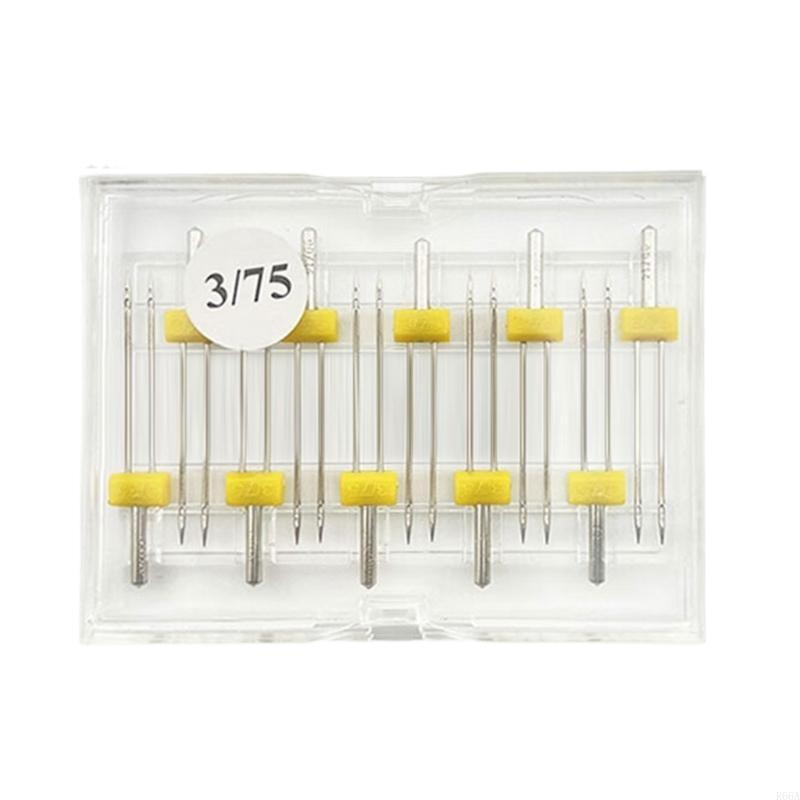 R66A 10 ชิ้นจักรเย็บผ้าเข็มยืด - Twin Needle Stretch บทวิจารณ์และราคา