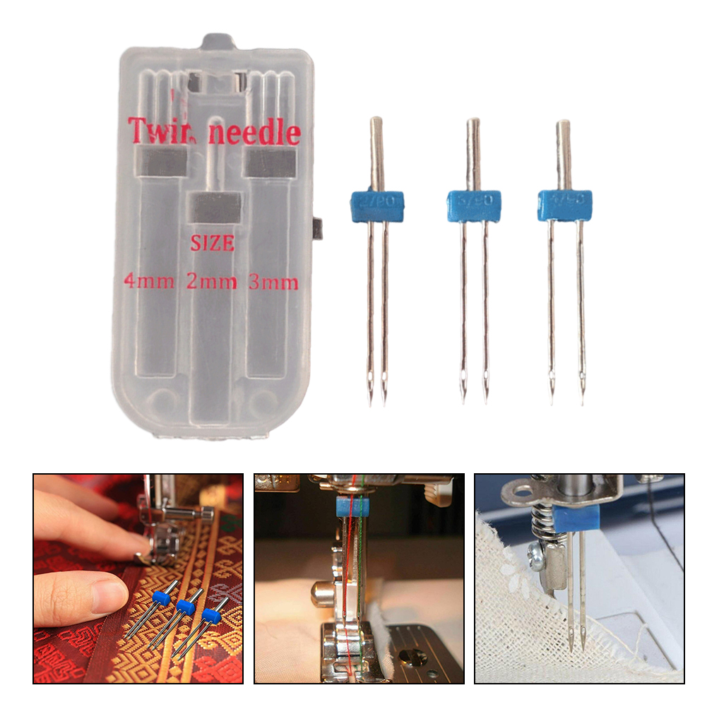 ชุดเข็มจักรเย็บผ้า 1 เข็มคู่ 3 - Twin Needle Stretch บทวิจารณ์และราคา