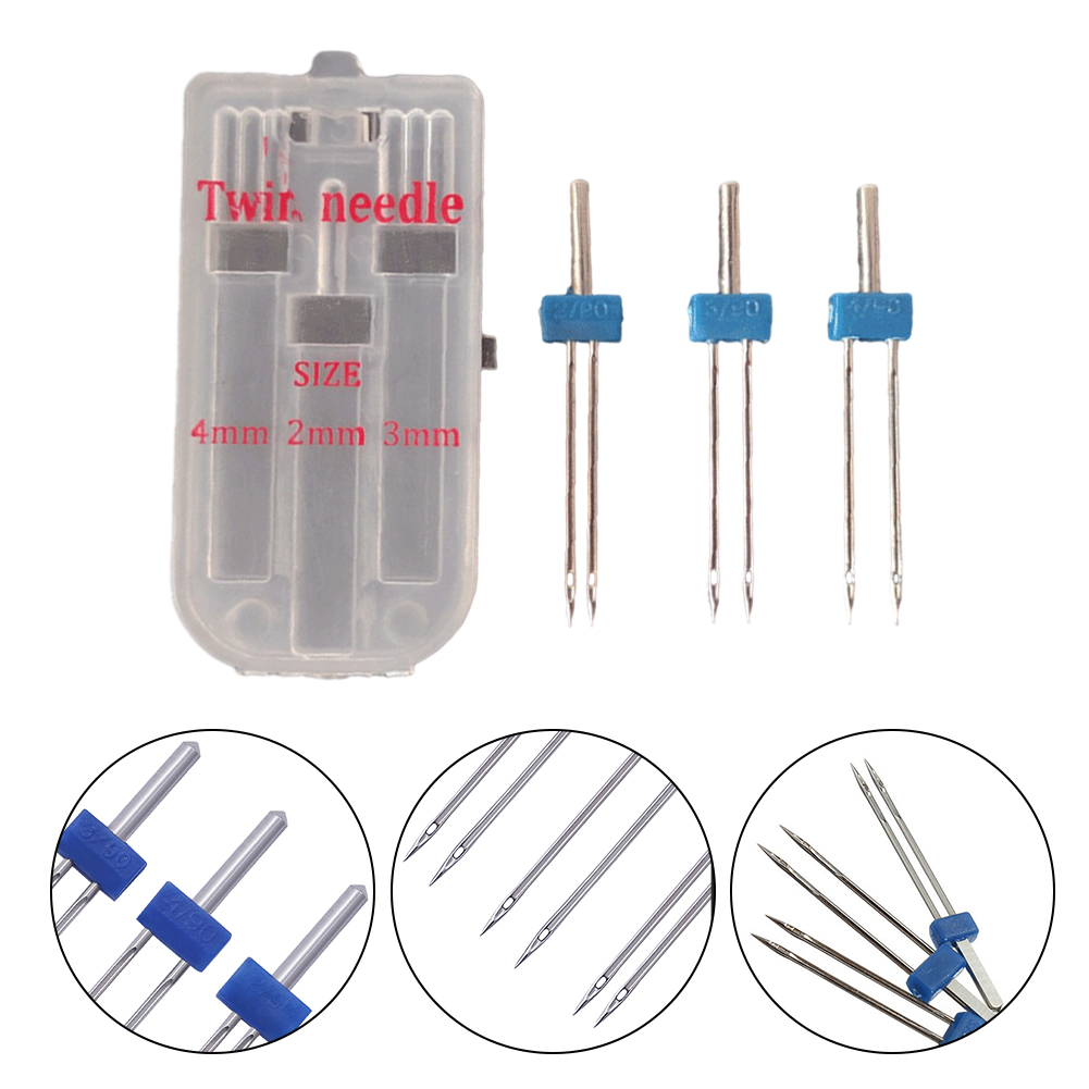 ชุดเข็มจักรเย็บผ้า 1 เข็มคู่ 3 - Twin Needle Stretch บทวิจารณ์และราคา
