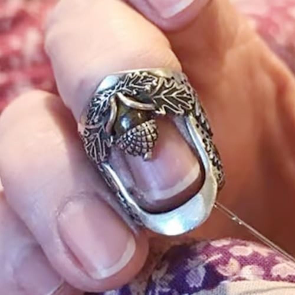 ปลอกนิ้วโลหะแบบเปิดสำหรับงานฝี - Sewing Thimble Metal บทวิจารณ์และราคา