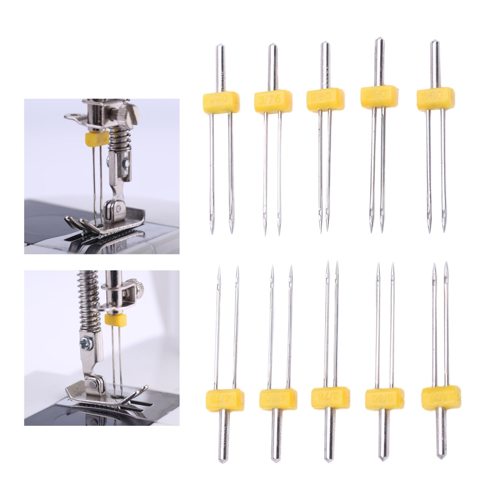 10 Pcs Twin เข็มคู่ยืดเครื่องเ - Twin Needle Stretch บทวิจารณ์และราคา