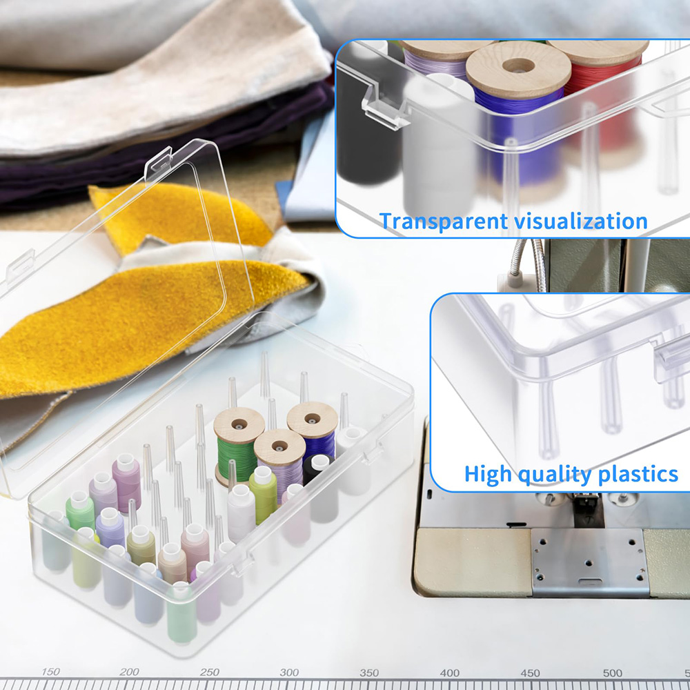 กล่องจัดเก็บด้ายแบบมีหมุด, ที่ - Embroidery Floss Thread บทวิจารณ์และราคา