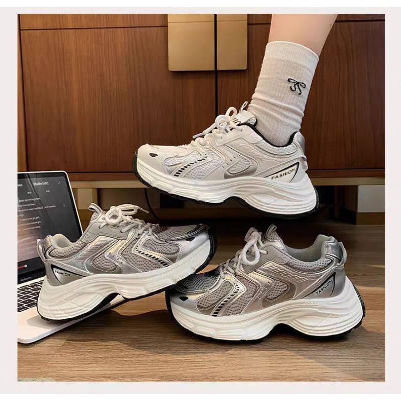 รองเท้าผ้าใบผู้หญิงสไตล์ Unky  - Sewing Net บทวิจารณ์และราคา