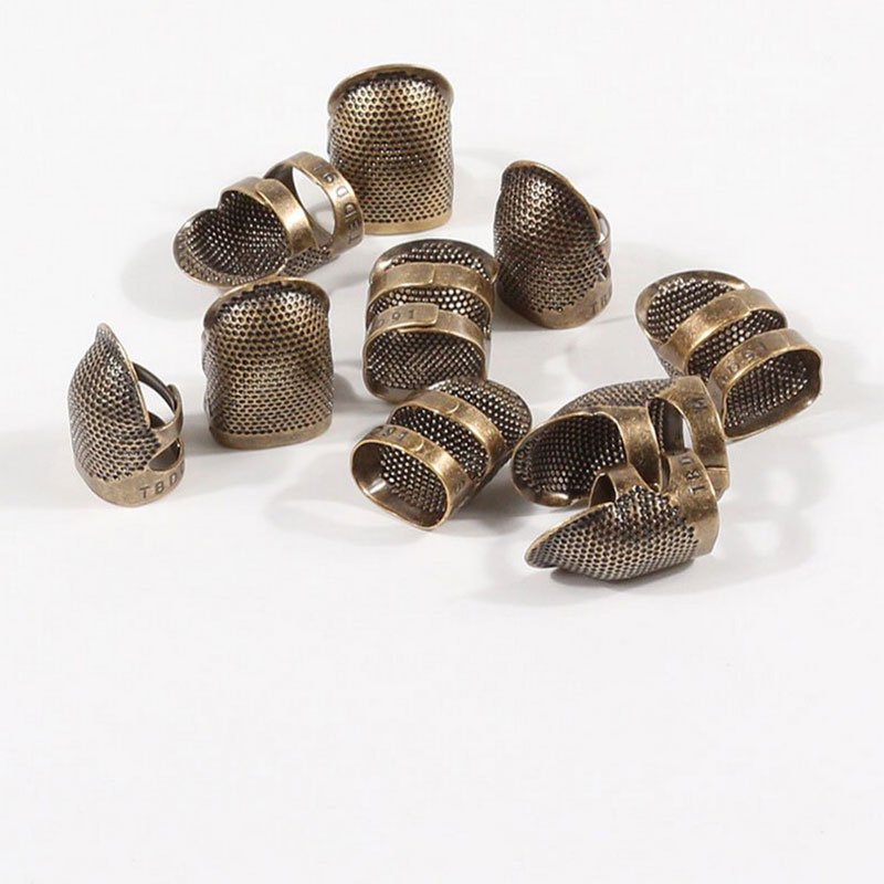ปลอกนิ้วป้องกันเข็มเย็บผ้า ทำจ - Sewing Thimble Metal บทวิจารณ์และราคา