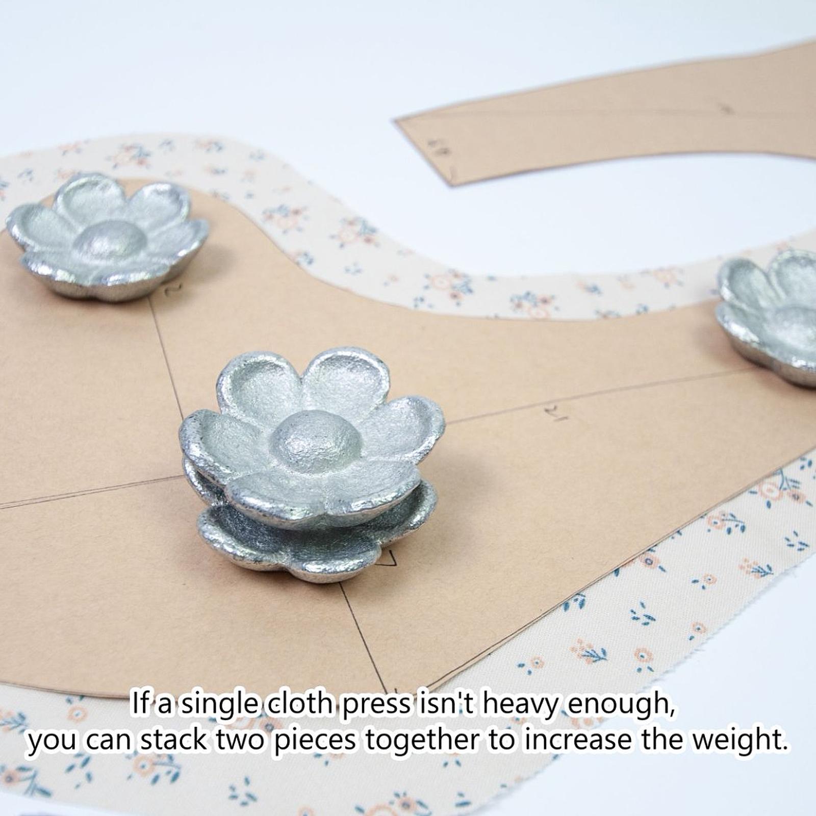 ตุ้มน้ำหนักผ้าลายเหล็ก 4 ชิ้น  - Fabric Weight Set บทวิจารณ์และราคา