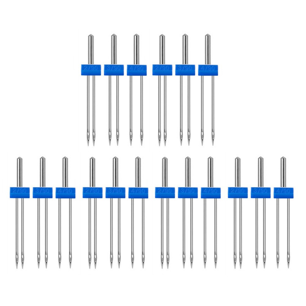 เข็มเย็บผ้าสแตนเลส 18 ชิ้น แบบ - Twin Needle Stretch บทวิจารณ์และราคา