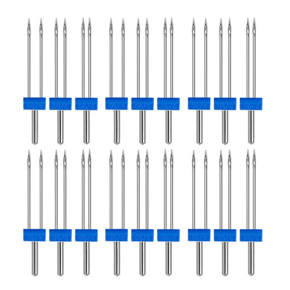 เข็มเย็บผ้าสแตนเลส 18 ชิ้น แบบ - Twin Needle Stretch บทวิจารณ์และราคา