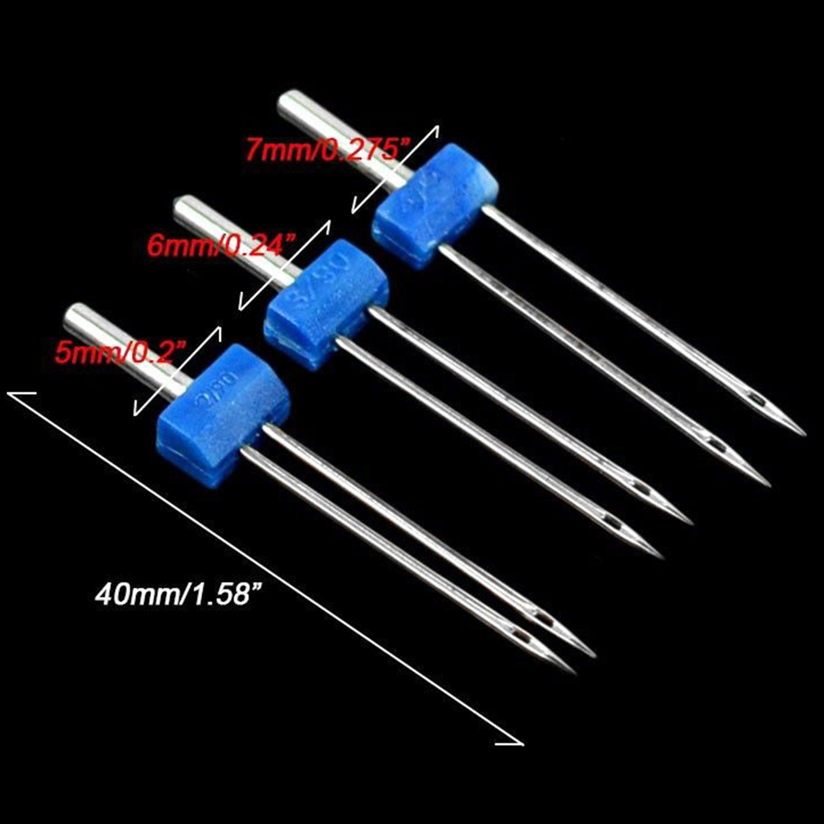 ชุดเข็มคู่ 3 ชิ้น สแตนเลส อุปก - Twin Needle Stretch บทวิจารณ์และราคา
