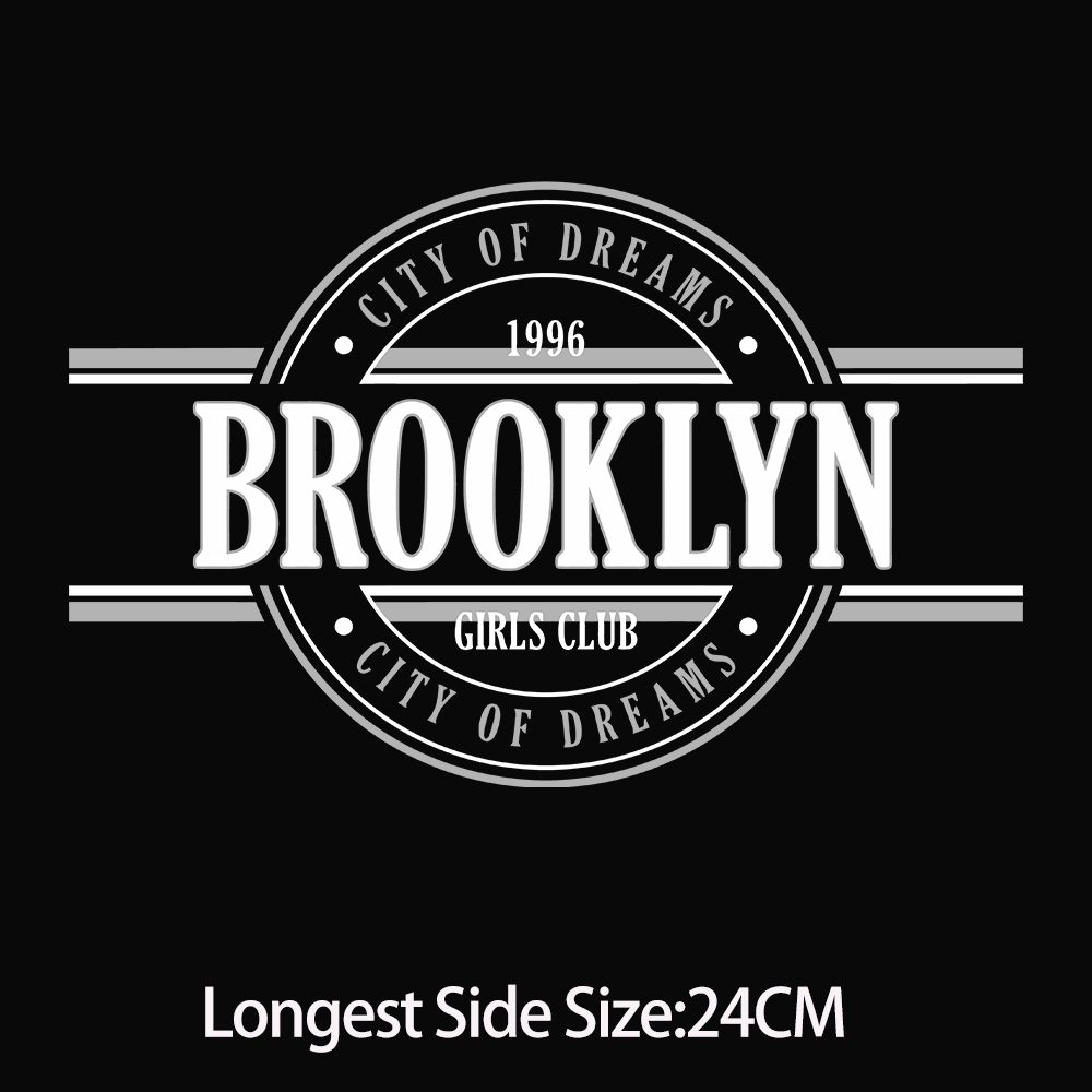 BROOKLYN American City ชื่อรูป - Velcro Sew On บทวิจารณ์และราคา