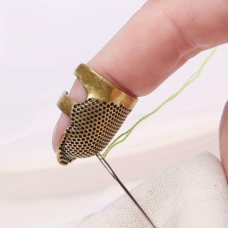 ปลอกนิ้วป้องกันการเจ็บนิ้วสำหร - Sewing Thimble Metal บทวิจารณ์และราคา