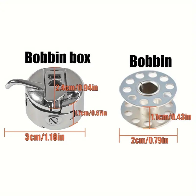 Bobbin Case และ Bobbins โลหะสํ - Sewing Tas บทวิจารณ์และราคา