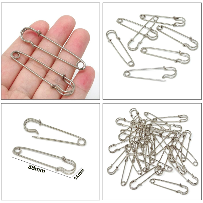 10-100p 22/28/38/45/54mm Silve - Sewing Tas บทวิจารณ์และราคา