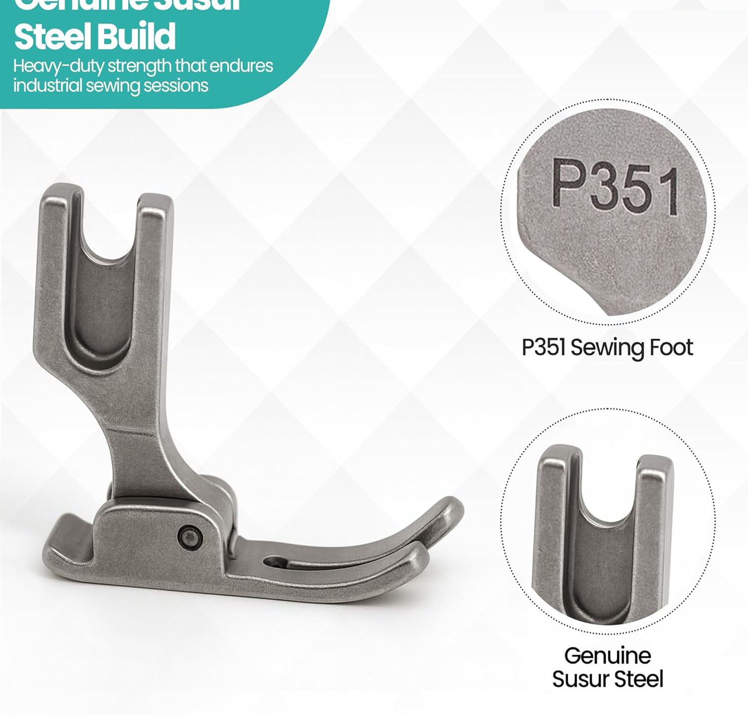 P351 ตีนผีมาตรฐานสำหรับจักรเย็ - Industrial Textile Sewing Machine บทวิจารณ์และราคา